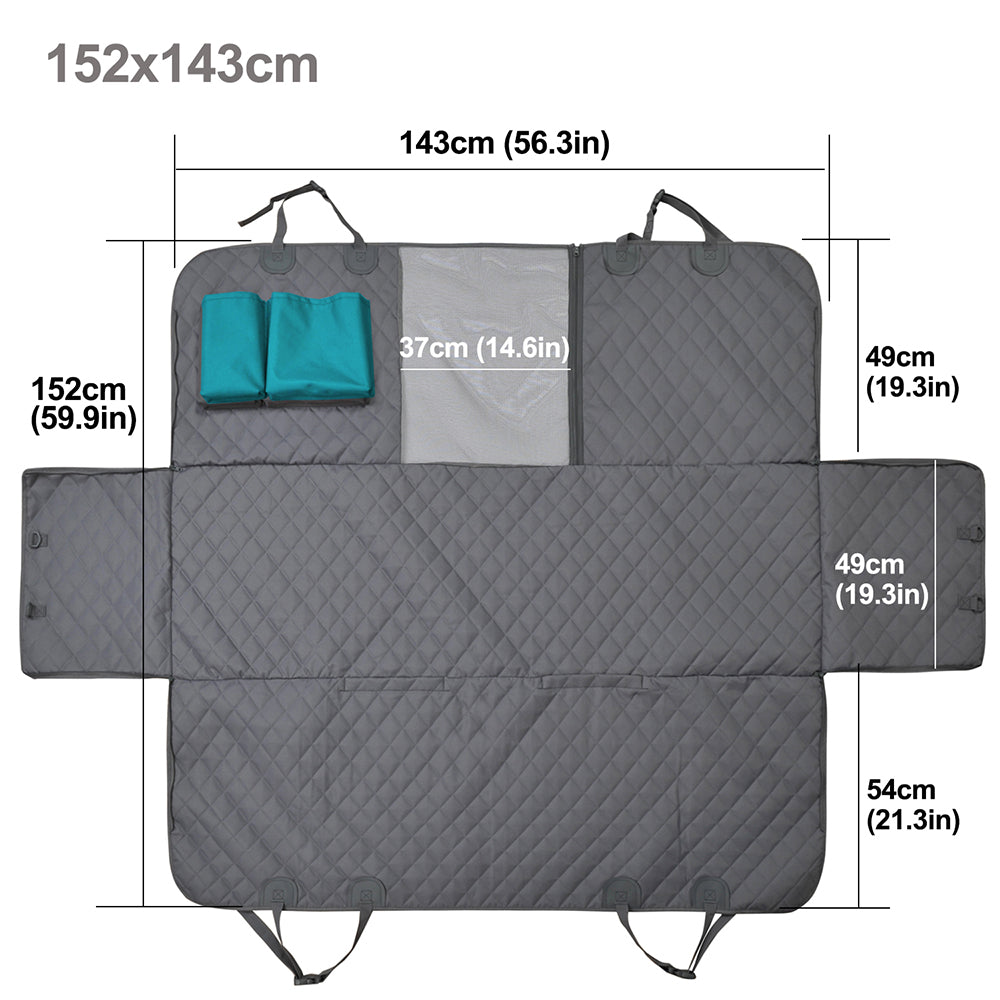 PETRAVEL" Housse de siège de voiture pour chien imperméable à l'eau.